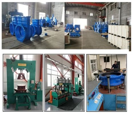 Valvola di porta a seduta resistente a motore elettrico per temperatura normale