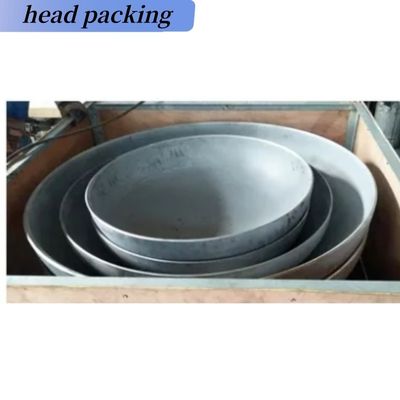 ASME Standard Black Carbon Steel Pipe End Dish End con soluzioni OEM personalizzate