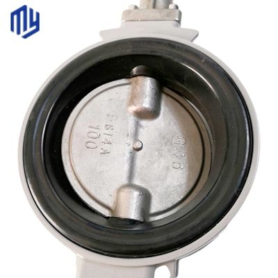 Servizio personalizzato offerto 3 "DN80 Fussioni Corpo in lega Wafer di alluminio Valvola farfalla