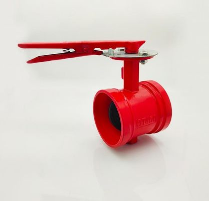 Sistema antincendio Valvola farfalla a scanalatura 300Psi con segnale personalizzato per le vostre esigenze