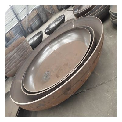 Testa a piatto ellittica sferica standard ASME per accessori per tubi in acciaio inossidabile 304/306