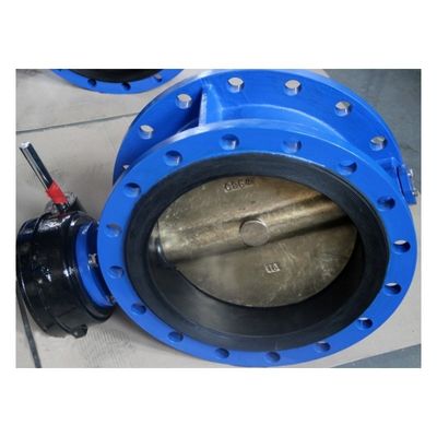 Dn1200 Valvola a farfalla a doppia flangia con seduta resiliente con i requisiti del cliente