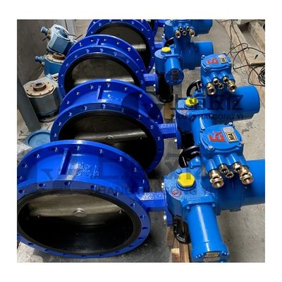 Valvola a farfalla per acqua di mare di tipo flangia U