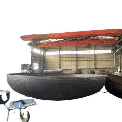 Teste di navi in acciaio inossidabile ASME per fusione e connessione di saldatura combinate