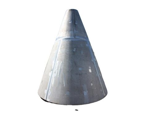 Disegno a cerchio Testa conica a piatto in ferro per apparecchiature petrolifere Componenti standard ASME