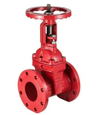 Ottenere la migliore esperienza di controllo dell'acqua con 3 "manuale ascendente stelo flange valvola di cancello