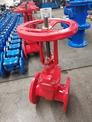 Valvola di porta di tipo a flangia a tronco ascendente di dimensione di 2,5" per lo standard GB DIN ANSI GOST
