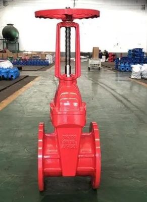 Valvola di porta di tipo a flangia a tronco ascendente di dimensione di 2,5" per lo standard GB DIN ANSI GOST
