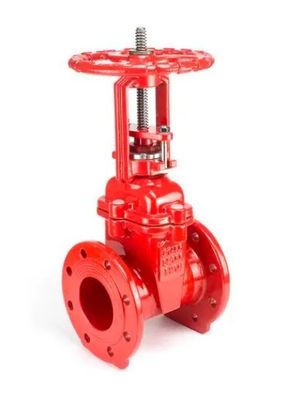 Valvola di porta di tipo a flangia a tronco ascendente di dimensione di 2,5" per lo standard GB DIN ANSI GOST