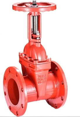 Valvola di porta di tipo a flangia a tronco ascendente di dimensione di 2,5" per lo standard GB DIN ANSI GOST