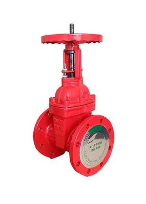 GB DIN ANSI GOST DN65 Valvola di cancello di ferro dottile a stelo non sollevante