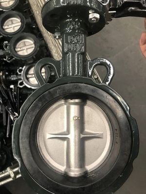 Valvole di scarico tipo JIS API 150LB PN16 Korea Valvola farfalla per acqua, petrolio e gas