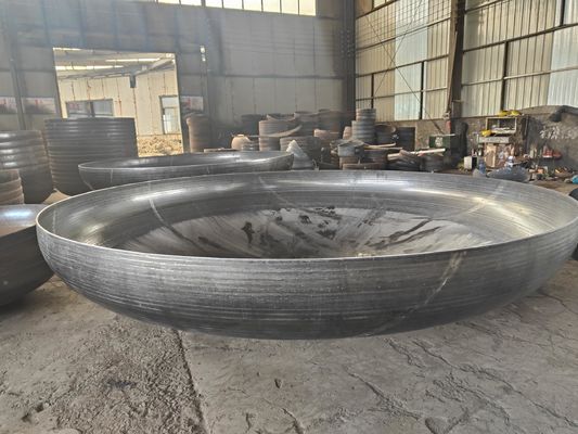 Standard industriale ASME personalizzato 304 cilindro ellissoidale