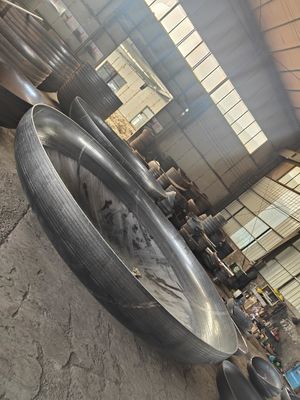 Standard industriale ASME personalizzato 304 cilindro ellissoidale