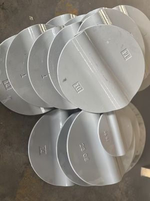 18 pollici Butterfly Valve Wafer Tipo Dual Plate Controllo con servizio personalizzato e supporto