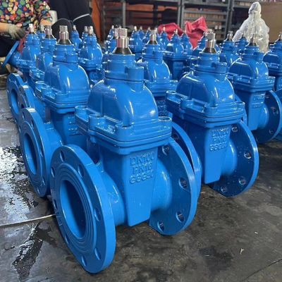 Controllo dell'acqua con 12 pollici di resistenza seduta valvola di cancello a scivolo Standard GB DIN ANSI GOST