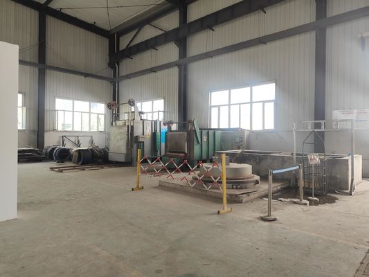 Valvola di controllo a oscillazione a sfera di ferro duttile in acciaio inossidabile per soluzioni di manipolazione dei gas