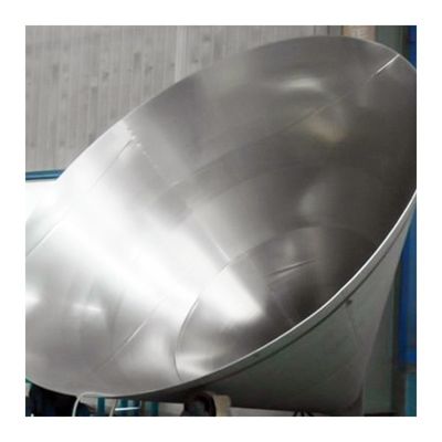 Connessione di saldatura uguale 304 Stainless Testa conica Conico fine vasca Testa del serbatoio Per serbatoio