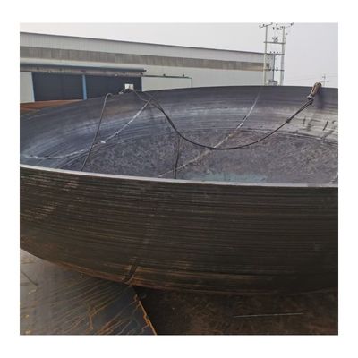 Testa di emisfero in acciaio leggero da 1000 mm a 6 mm personalizzata per applicazioni industriali