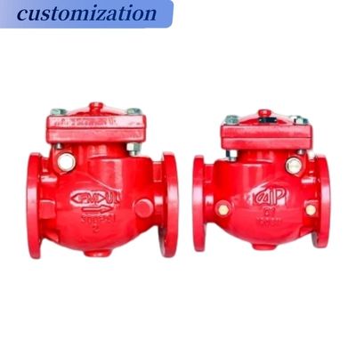 Ferro fuso 150lb 8 quot Valvola di controllo oscillante Temperatura normale adatta a vari supporti