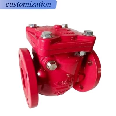 Ferro fuso 150lb 8 quot Valvola di controllo oscillante Temperatura normale adatta a vari supporti