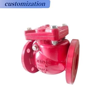 Ferro fuso 150lb 8 quot Valvola di controllo oscillante Temperatura normale adatta a vari supporti