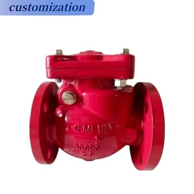Ferro fuso 150lb 8 quot Valvola di controllo oscillante Temperatura normale adatta a vari supporti