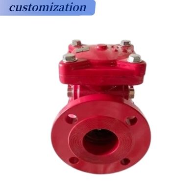 Ferro fuso 150lb 8 quot Valvola di controllo oscillante Temperatura normale adatta a vari supporti