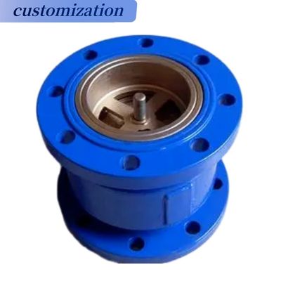 Struttura del diaframma Hc41x Pn10 Pn16 Sump Pump Double Flange Muffler Silent Check Valve