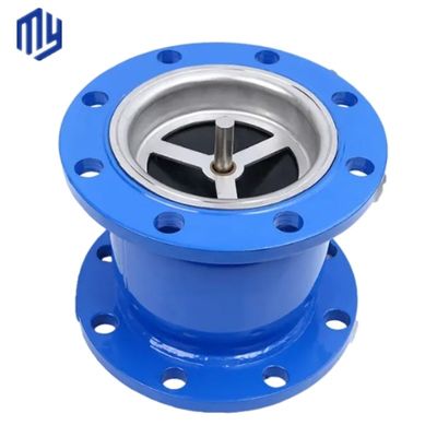 Struttura del diaframma Hc41x Pn10 Pn16 Sump Pump Double Flange Muffler Silent Check Valve