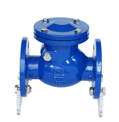 CI/DI/WCB/SS DN250 PN16 Valvola di controllo di oscillazione a finitura di flangia con portata personalizzabile