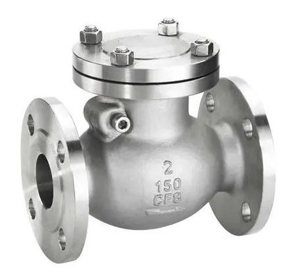 CI/DI/WCB/SS DN250 PN16 Valvola di controllo di oscillazione a finitura di flangia con portata personalizzabile