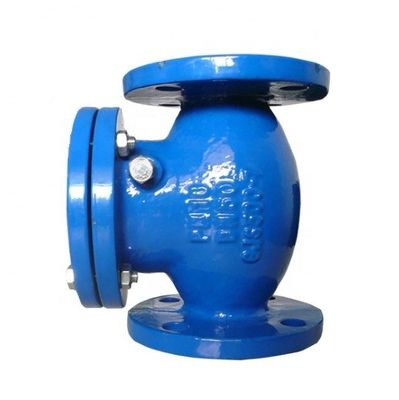 Valvola di controllo oscillante a doppia flangia in ghisa ggg50 DI per struttura di tipo Y ANSI Standard