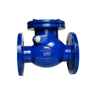 Valvola di controllo di tipo swing in ghisa da 4" 150LB per media idrici Acqua e OEM disponibili