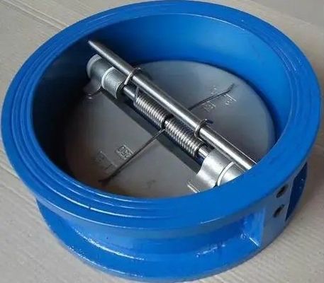 150LB Wafer Type Swing Double Disc Valve Dual Plate Non Return Valve per il supporto OBM