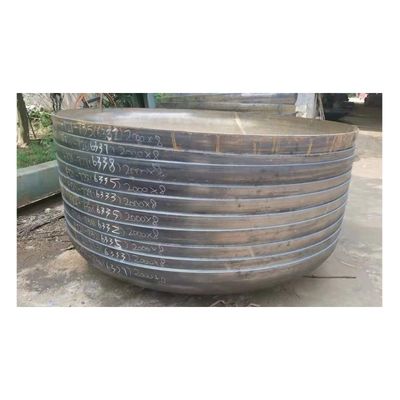 Vaso a pressione ASME Flat bottom ends equal cap sferica