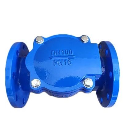 Servizio personalizzato 2 pollici 3 pollici 4 pollici di ferro duttile ANSI flange di gomma valvola di controllo disco