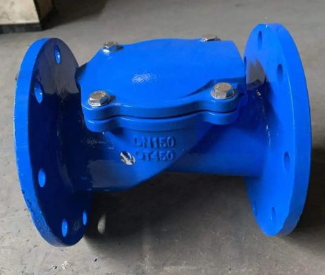 Servizio personalizzato 2 pollici 3 pollici 4 pollici di ferro duttile ANSI flange di gomma valvola di controllo disco