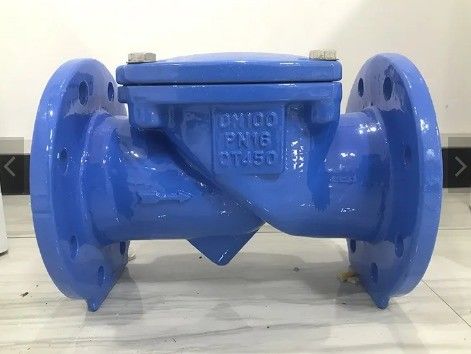 Servizio personalizzato 2 pollici 3 pollici 4 pollici di ferro duttile ANSI flange di gomma valvola di controllo disco