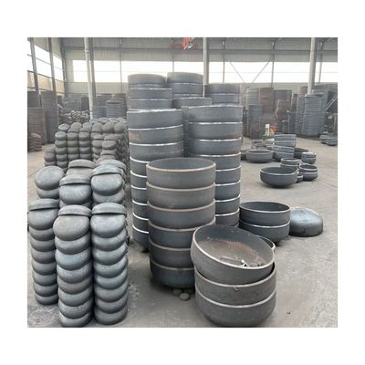 Cina personalizzato in acciaio inossidabile Acciaio al carbonio Emisfero ellittico piatto Testa Sotto