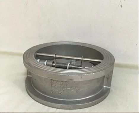 DN 50 Wafer Lift Single Plate Swing Check Valve Flange in acciaio inossidabile Pn25