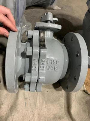 2205 In acciaio inossidabile Full Port Floating 2PC Flange Ball Valve Gas and Hydraulic Ready