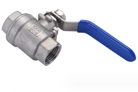 1 pollice PTFE sigillo idraulico Full Bore Forgiato Valvola a sfera d'acqua in acciaio inossidabile