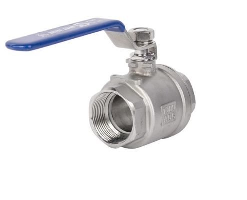 Valvola a sfera idraulica in acciaio inossidabile 1pc 2pc 3pc con filo BSP e dispositivo di blocco ISO