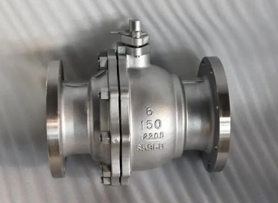 Valvola a sfera a flangia 2PC con funzioni di attuatore pneumatico/elettrico