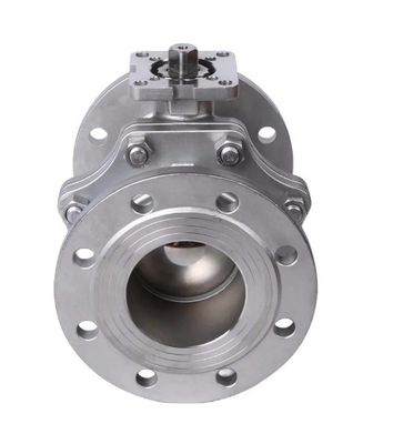 CF8/CF8m/Carbone Steel Floating Type 2PC Flange Ball Valve per media idrici e sicurezza antincendio