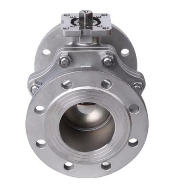 CF8/CF8m/Carbone Steel Floating Type 2PC Flange Ball Valve per media idrici e sicurezza antincendio