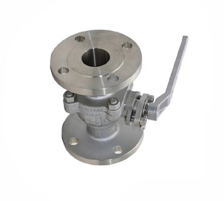 Valvola a sfera di flangia in acciaio inossidabile personalizzata 304/316/CF8/CF8m DIN Pn40/Pn16/150lb