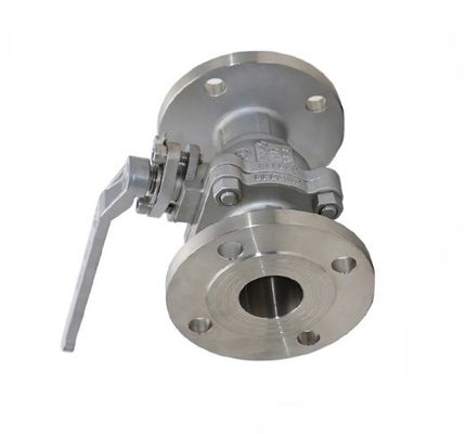 Valvola a sfera di flangia in acciaio inossidabile personalizzata 304/316/CF8/CF8m DIN Pn40/Pn16/150lb