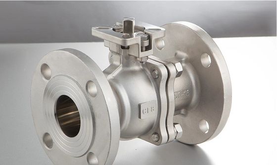Valvola a sfera di flangia in acciaio inossidabile personalizzata 304/316/CF8/CF8m DIN Pn40/Pn16/150lb